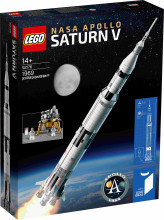 92176 LEGO® NASA Apollo Saturn V, 14+ gadi
