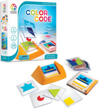Smart Games Prāta spēle - Krāsu, formu rotaļas (Colour Code), 5+ gadi, SG090