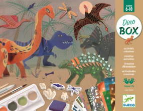 Djeco Komplekts 6 aktivitātes vienā - Dinozauru pasaule, 6-10gadi; DJ09331
