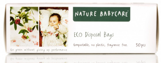 AKCIJA!!! Naty by Nature Babycare ECO Vienreizlietojamie maisiņi, 50 gab.