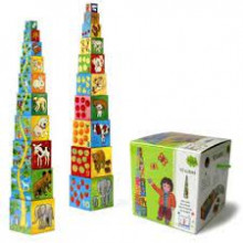 Djeco 10 Забавные кубики - Мои друзья, 1+ лет, DJ08506