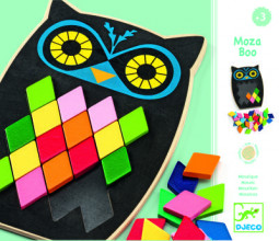 Djeco Koka formu mozaīka - Pūcīte (57gb.), 4+gadi, DJ01693