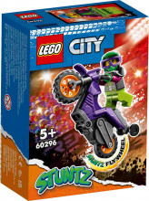 60296 LEGO® City Stuntz riepu Kaskadieru triku motocikls, 5+ gadi, 2022 gada modelis