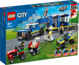 # 60315 LEGO® City Policijas mobilais komandcentrs, 6+ gadi, 2022 gada modelis