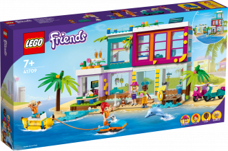 41709 LEGO® Friends Atpūtas māja pludmalē, 7+ gadi, 2022. gada modelis