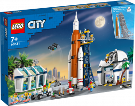 # 60351 LEGO® City Raķešu palaišanas centrs, 7+ gadi, 2022. gada modelis