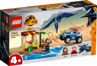 76943 LEGO® Jurassic World Погоня за птеранодоном, 4+ лет,модель 2022 года