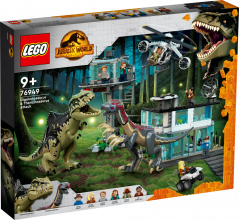 76949 LEGO® Jurassic World, Giganotozaura un teriziniozaura uzbrukums, 9+ gadi, 2022. gada modelis