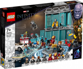 76216 LEGO® Marvel Super Heroes Dzelzs vīra arsenāls, 7+ gadi, 2022. gada modelis