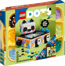 41959 LEGO® DOTS Paplāte ar piemīlīgu pandu, 6+ gadi, 2022. gada modelis