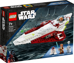 75333 LEGO® Star Wars™ Obi-Wan Kenobi džedu Starfighter™, 7+ gadi, 2022. gada modelis