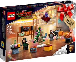 76231 LEGO® Marvel Super Heroes Galaktikas sargu Adventes kalendārs, 6+ gadi, 2022. gada modelis