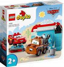 10996 LEGO® DUPLO Молния МакКуин и Мэтр: веселье на автомойке, 2+ лет, модель 2023 года