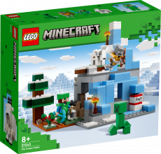 21243 LEGO® Minecraft Sasalušās smailes, 8+ gadi, 2023. gada modelis