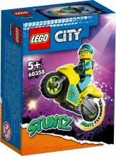 60358 LEGO® City Кибер трюковый мотоцикл, 5+ лет, модель 2023 года