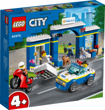 60370 LEGO® City Погоня в полицейском участке, 4+ лет, модель 2023 года
