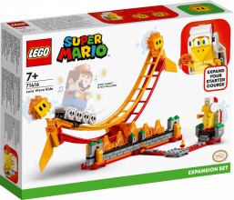 71416 LEGO® Super Mario Brauciens pa lavas vilni: paplašinājuma maršruts, 7+ gadi, 2023. gada modelis