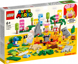 71418 LEGO® Super Mario Radošuma veidošanas komplekts 6+ gadi, 2023. gada modelis