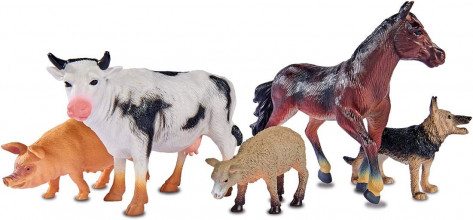 Simba Фермерский набор (5 фигурок, около 9-15см) 3+ лет