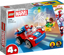 10789 LEGO® Spider Man Zirnekļcilvēka auto un Doktors Astoņkājis, 4+ лет, модель 2023 года