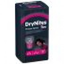 Huggies Dry Nites Girl biksītes 8-13 gadi, 30-48 kg, 9 gab.