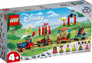 43212 LEGO® Disney Disney svinību vilciens, 4+ gadi, 2023. gada modelis