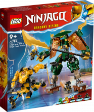 71794 LEGO® Ninjago Роботы команды ниндзя Ллойда и Арин, 9+ лет,модель 2023 года