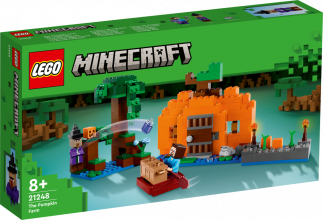 21248 LEGO® Minecraft Тыквенная ферма, 8+ лет,модель 2023 года