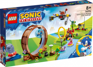 76994 LEGO® Sonic the Hedgehog™ Испытание Зоны Зеленого холма Соника, 8+ лет, модель 2023 года