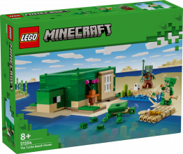 21254 LEGO® Minecraft Bruņurupuču pludmales māja, 8+ лет, модель 2024 года