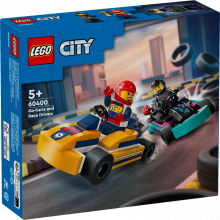 60400 LEGO® City Gokarti un sacīkšu braucēji, 5+ лет, модель 2024 года