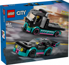 60406 LEGO® City Sacīkšu auto un auto pārvadātājs, 6+ лет, модель 2024 года
