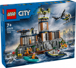60419 LEGO® City Policijas cietuma sala, 7+ gadi, 2024 gada modelis