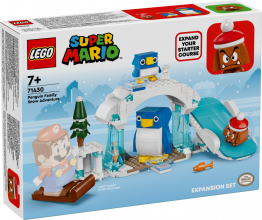 71430 LEGO® Super Mario Penguin ģimenes sniega piedzīvojuma paplašinājuma maršruts , 7+ gadi, 2024 gada modelis