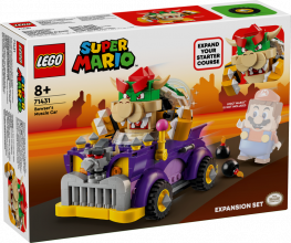 71431 LEGO® Super Mario owser muskuļauto paplašinājuma maršruts , 8+ gadi, 2024 gada modelis