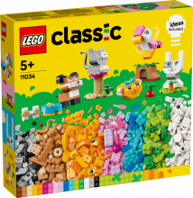 11034 LEGO® Classic Radošie mājdzīvnieki, 5+ , модель 2024 года