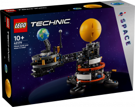 42179 LEGO® Technic Space Planēta Zeme un Mēness orbītā, 10+ gadi, 2024 gada modelis