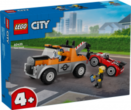 60435 LEGO® City Vilcējauto un sporta auto remonts , 4+ gadi, 2024. gada modelis