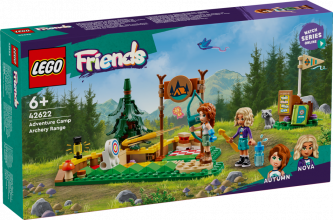 42622 LEGO Friends Piedzīvojumu nometne: loku šautuve, 6+ gadi, 2024. gada modelis