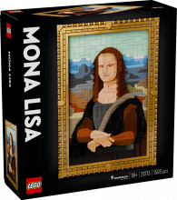 31213 LEGO® Art Mona Lisa, 18+ gadi, 2024 gada modelis
