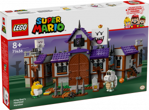71436 LEGO® Super Mario King Boo spokainā savrupmāja, 8+ , модель 2024 года