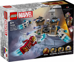 76288 LEGO® Marvel Super Heroes Dzelzs vīrs un Dzelzs leģions pret Hydra kareivi, 6+ , модель 2024 года