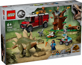 76965 LEGO® Jurassic World Dinozauru misijas: stegozaura atklāšana, 6+ , модель 2024 года