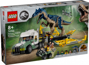 76966 LEGO® Jurassic World Dinozauru misijas: alozaura transportēšanas auto, 8+ , модель 2024 года