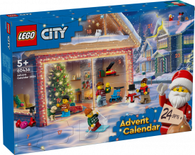 60436 LEGO® City 2024. gada Adventes kalendārs, 5+ , модель 2024 года