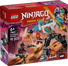 71827 LEGO® Ninjago Zane robots kaujas tērpā, 6+ gadi, 2025 gada modelis