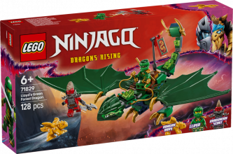 71829 LEGO® Ninjago Зеленый лесной дракон Ллойда, 6+ , модель 2025 года