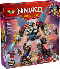 71834 LEGO® Ninjago Ультра комбо-робот Зейна 4 в 1, 9+ , модель 2025 года