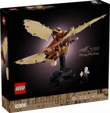10363 LEGO® Icons Летательный аппарат Леонардо да Винчи,18 + , модель 2025 года