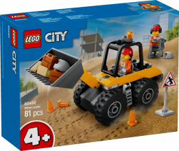 60450 LEGO® City Желтый строительный колесный погрузчик, 4+ , модель 2025 года